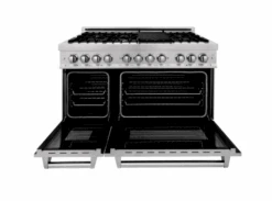 ZLINE Bundle 48" Kitchen Package With DuraSnow® Stainless Dual Fuel Range, Ducted Vent Range Hood And Dishwasher (3KP-RASRH48-DW) 28 ZLINE Bundle 48" Kitchen Package With DuraSnow® Stainless Dual Fuel Range, Ducted Vent Range Hood And Dishwasher (3KP-RASRH48-DW) -Home And Outdoor Screenshot2022 01 11151155