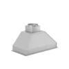 ZLINE Ducted Wall Mount Range Hood Insert In Outdoor Approved Stainless Steel (698-304)