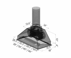ZLINE Ducted Wall Mount Range Hood Insert In Outdoor Approved Stainless Steel (698-304) 12 ZLINE Ducted Wall Mount Range Hood Insert In Outdoor Approved Stainless Steel (698-304) -Home And Outdoor Screenshot2022 02 04082416