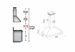 ZLINE Wall Mount Range Hood In DuraSnow® Stainless Steel (8KL3S) 23 ZLINE Wall Mount Range Hood In DuraSnow® Stainless Steel (8KL3S) -Home And Outdoor Screenshot2022 02 04140904