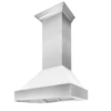 ZLINE DuraSnow® Stainless Steel Range Hood With White Matte Shell (8654WM)