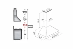 ZLINE Wall Mount Range Hood In DuraSnow® Stainless Steel (8KF2S) -Home And Outdoor Screenshot2022 02 06075427