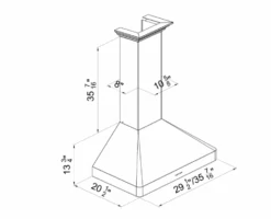 ZLINE Wall Mount Range Hood In DuraSnow® Stainless Steel (8KF2S) -Home And Outdoor Screenshot2022 02 06075445