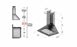ZLINE 36 In. Outdoor Wall Mount Range Hood In Stainless Steel (696-304-36) 11 ZLINE 36 In. Outdoor Wall Mount Range Hood In Stainless Steel (696-304-36) -Home And Outdoor Screenshot2022 02 06082839