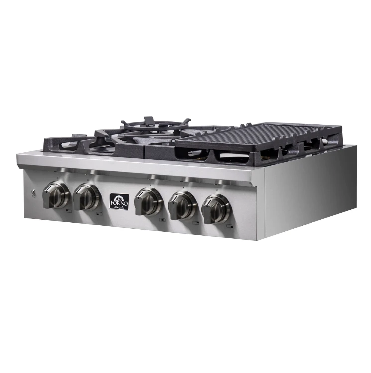 FORNO 30″ Forno Gas Rangetop • FCTGS5751-30 6 FORNO 30″ Forno Gas Rangetop • FCTGS5751-30 - Image 4