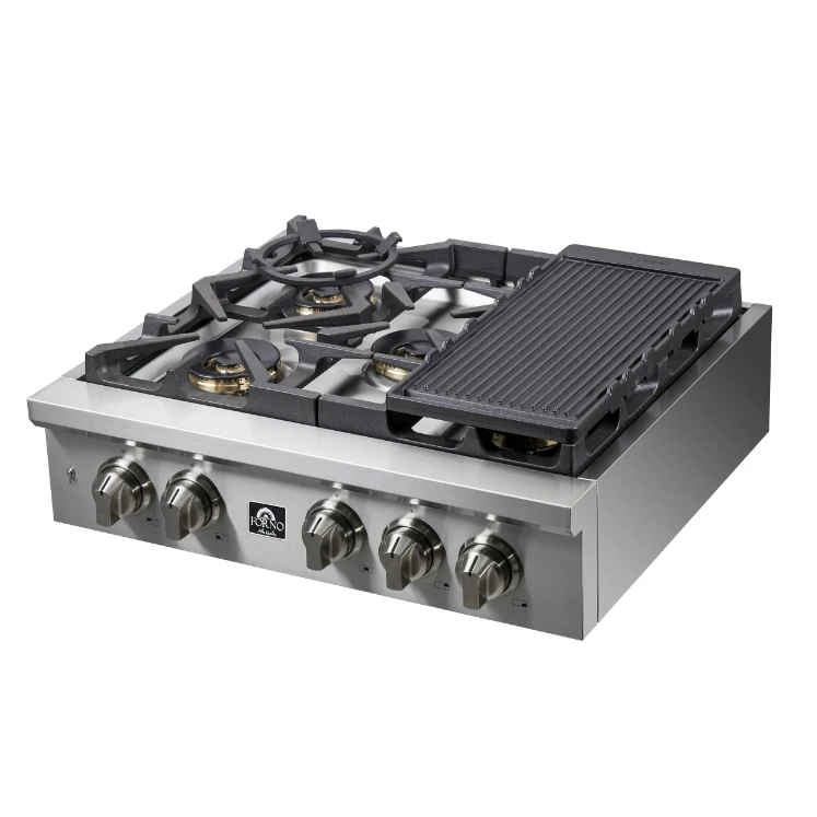 FORNO 30″ Forno Gas Rangetop • FCTGS5751-30 12 FORNO 30″ Forno Gas Rangetop • FCTGS5751-30 - Image 10