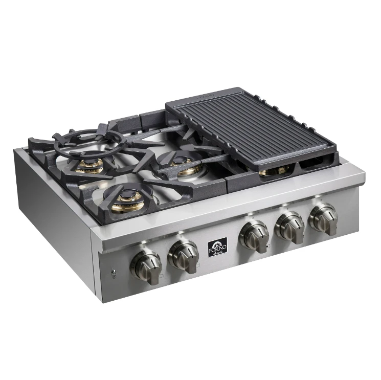 FORNO 30″ Forno Gas Rangetop • FCTGS5751-30 14 FORNO 30″ Forno Gas Rangetop • FCTGS5751-30 - Image 12