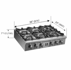 FORNO 36″ Gas Rangetop • FCTGS5751-36 -Home And Outdoor Screenshot2022 11 11145244