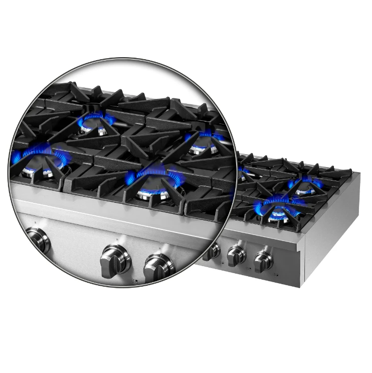 Forno 48″ Gas Rangetop • FCTGS5737-48 13 Forno 48″ Gas Rangetop • FCTGS5737-48 - Image 11