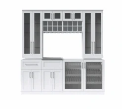 NewAge Wet Bar Cabinets Home Bar With Sink, Glass Door Beverage Display Base Cabinet, Tall Glass Door Wall Display Cabinets, Wall Wine Rack - 8 Piece Liquor Cabinet Wetbar With Sink 62703 20 NewAge Wet Bar Cabinets Home Bar With Sink, Glass Door Beverage Display Base Cabinet, Tall Glass Door Wall Display Cabinets, Wall Wine Rack - 8 Piece Liquor Cabinet Wetbar With Sink 62703 -Home And Outdoor Screenshot2022 11 22141448