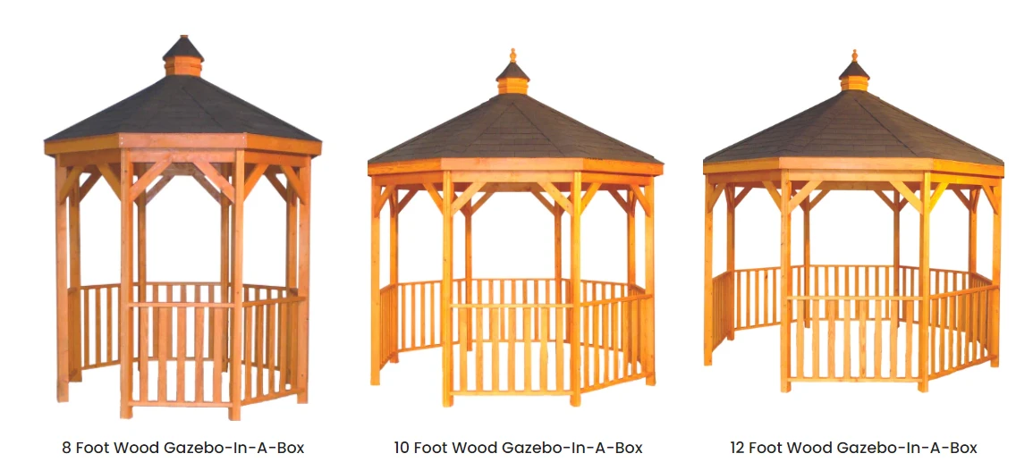 Amish Country Gazebos Wood Gazebo-In-A-Box KIAB-WGIB-8 5 Amish Country Gazebos Wood Gazebo-In-A-Box KIAB-WGIB-8 - Image 3