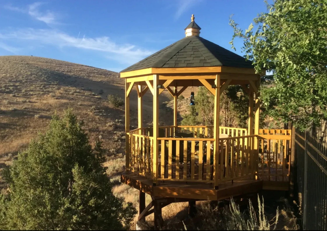 Amish Country Wood Gazebo-in-a-box With Floor 9 Amish Country Wood Gazebo-in-a-box With Floor - Image 7