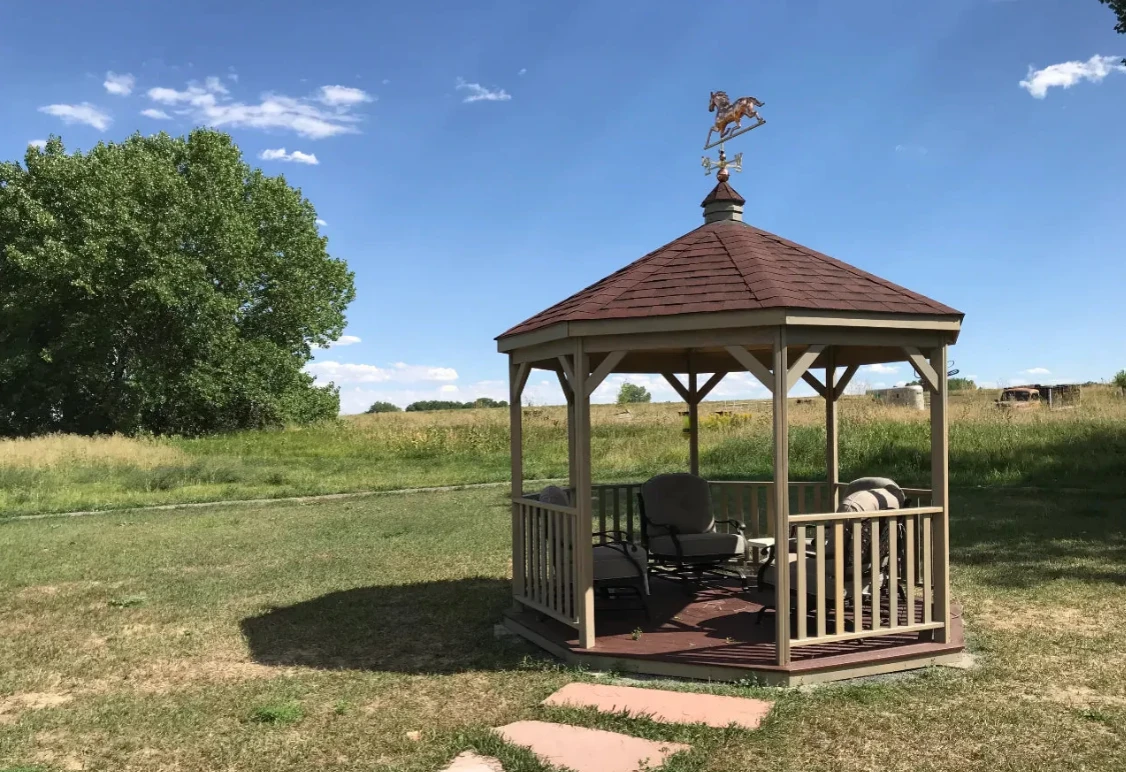 Amish Country Wood Gazebo-in-a-box With Floor 10 Amish Country Wood Gazebo-in-a-box With Floor - Image 8