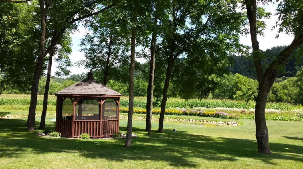 Amish Country Wood Gazebo-in-a-box With Floor 17 Amish Country Wood Gazebo-in-a-box With Floor - Image 15
