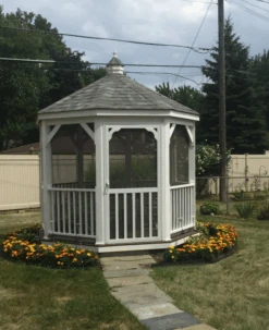 Amish Country Gazebos Vinyl Gazebo-In-A-Box KIAB-VGIB-8 -Home And Outdoor Screenshot2022 12 02135559