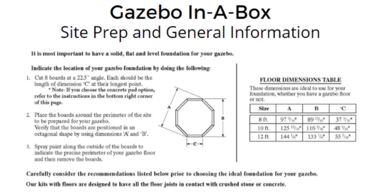 Amish Country Gazebos Vinyl Gazebo-In-A-Box With Floor 5 Amish Country Gazebos Vinyl Gazebo-In-A-Box With Floor - Image 4