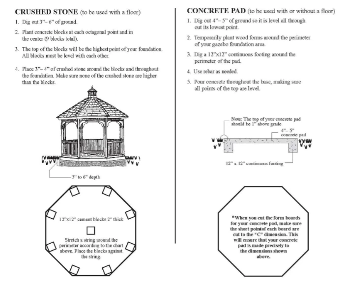 Amish Country Gazebos Vinyl Gazebo-In-A-Box With Floor 6 Amish Country Gazebos Vinyl Gazebo-In-A-Box With Floor - Image 5