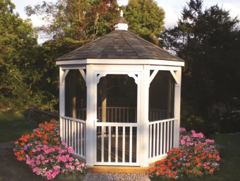Amish Country Gazebos Vinyl Gazebo-In-A-Box With Floor 12 Amish Country Gazebos Vinyl Gazebo-In-A-Box With Floor - Image 11