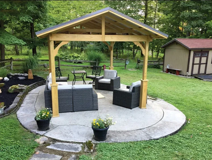 Amish Country Gazebo Pavilion-in-a-Box 12 X 15 11 Amish Country Gazebo Pavilion-in-a-Box 12 X 15 - Image 9