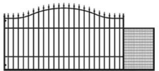 Amazing Gates Arrow Slide Driveway Gate 3 Amazing Gates Arrow Slide Driveway Gate