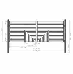 Aleko Steel Dual Swing Driveway Gate - Florence Style - 16 X 6 Feet DG16FLORD-AP 20 Aleko Steel Dual Swing Driveway Gate - Florence Style - 16 X 6 Feet DG16FLORD-AP -Home And Outdoor Screenshot2023 11 28161643