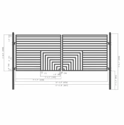 Aleko Steel Dual Swing Driveway Gate - Florence Style - 16 X 6 Feet DG16FLORD-AP 21 Aleko Steel Dual Swing Driveway Gate - Florence Style - 16 X 6 Feet DG16FLORD-AP -Home And Outdoor Screenshot2023 11 28161659