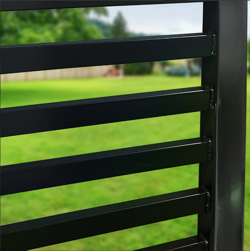 Aleko Steel Dual Swing Driveway Gate - Florence Style - 18 X 6 Feet DG18FLORD-AP 9 Aleko Steel Dual Swing Driveway Gate - Florence Style - 18 X 6 Feet DG18FLORD-AP - Image 7