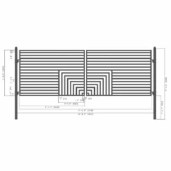 Aleko Steel Dual Swing Driveway Gate - Florence Style - 18 X 6 Feet DG18FLORD-AP 19 Aleko Steel Dual Swing Driveway Gate - Florence Style - 18 X 6 Feet DG18FLORD-AP -Home And Outdoor Screenshot2023 11 28163037