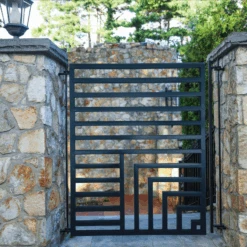 Aleko Steel Pedestrian Gate - Florence Style - 5 Ft. PGFLOR-AP -Home And Outdoor Screenshot2023 11 28180706