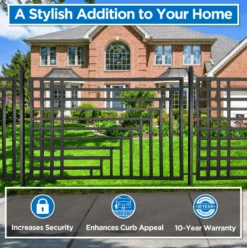 Aleko Steel Fence – Kyiv Style – 8x5 Ft. FENCEKYIV-AP 11 Aleko Steel Fence – Kyiv Style – 8x5 Ft. FENCEKYIV-AP -Home And Outdoor Screenshot2023 11 29042237 fda5f17c fad0 42ac 8802 58d42b416b49