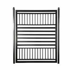 Aleko Steel Pedestrian Gate - Barcelona Style - 5 Ft. PGBARC-AP