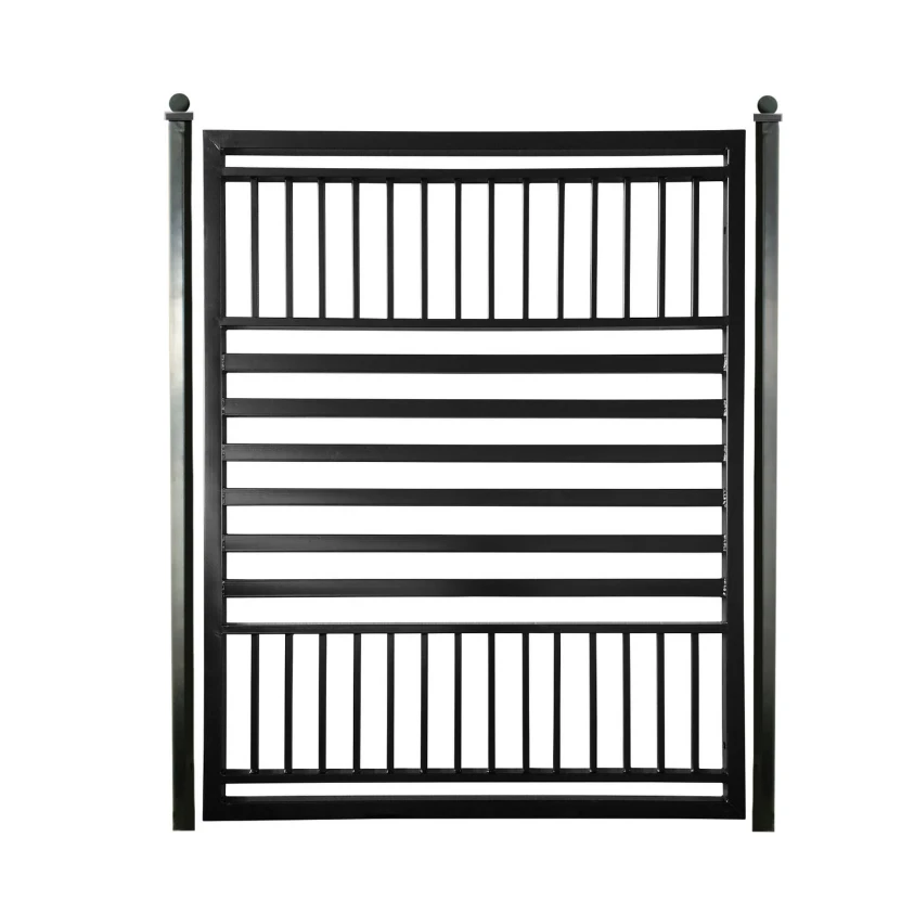 Aleko Steel Pedestrian Gate - Barcelona Style - 5 Ft. PGBARC-AP 3 Aleko Steel Pedestrian Gate - Barcelona Style - 5 Ft. PGBARC-AP