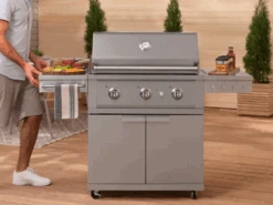 NewAge Outdoor BBQ Kitchen Stainless Steel Freestanding Grill Cart With Stainless Steel Gas Grill - Performance 67107 -Home And Outdoor Screenshot2024 10 22100422