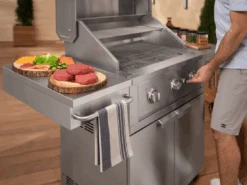 NewAge Outdoor BBQ Kitchen Stainless Steel Freestanding Grill Cart With Stainless Steel Gas Grill - Performance 67107 -Home And Outdoor Screenshot2024 10 22100546