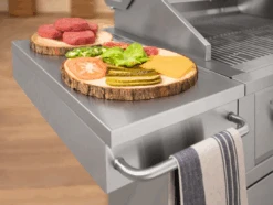 Outdoor BBQ Kitchen Stainless Steel Freestanding Grill Cart With Platinum Gas Grill 67101 -Home And Outdoor Screenshot2024 10 22105805