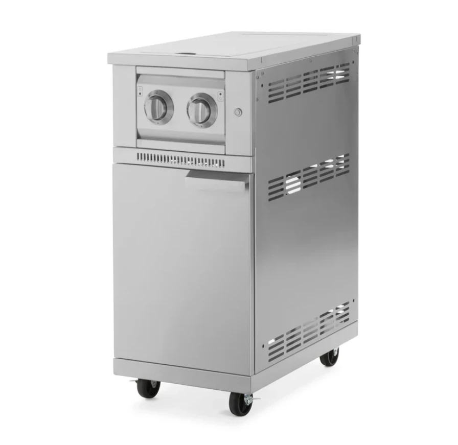 NewAge Outdoor BBQ Kitchen Stainless Steel Freestanding Grill Cart With Platinum Gas Grill, Dual Side Burner 67113 8 NewAge Outdoor BBQ Kitchen Stainless Steel Freestanding Grill Cart With Platinum Gas Grill, Dual Side Burner 67113 - Image 6