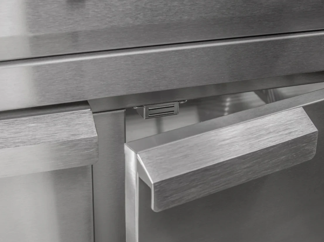 NewAge Outdoor BBQ Kitchen Stainless Steel Freestanding Grill Cart With Platinum Gas Grill, Dual Side Burner 67113 16 NewAge Outdoor BBQ Kitchen Stainless Steel Freestanding Grill Cart With Platinum Gas Grill, Dual Side Burner 67113 - Image 14