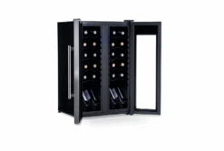 Newair 24 Bottle Stainless Steel French Door Dual Zone Wine Refrigerator With Double-Layer Tempered Glass Door And Quiet Compressor Cooling 20" NWC024SSD0 -Home And Outdoor Screenshot 2024 11 22 155034