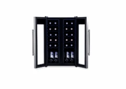 Newair 24 Bottle Stainless Steel French Door Dual Zone Wine Refrigerator With Double-Layer Tempered Glass Door And Quiet Compressor Cooling 20" NWC024SSD0 -Home And Outdoor Screenshot 2024 11 22 155048