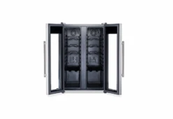 Newair 24 Bottle Stainless Steel French Door Dual Zone Wine Refrigerator With Double-Layer Tempered Glass Door And Quiet Compressor Cooling 20" NWC024SSD0 -Home And Outdoor Screenshot 2024 11 22 155137