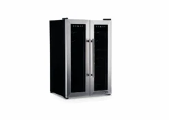 Newair 24 Bottle Stainless Steel French Door Dual Zone Wine Refrigerator With Double-Layer Tempered Glass Door And Quiet Compressor Cooling 20" NWC024SSD0 -Home And Outdoor Screenshot 2024 11 22 155223