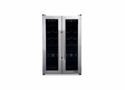 Newair 24 Bottle Stainless Steel French Door Dual Zone Wine Refrigerator With Double-Layer Tempered Glass Door And Quiet Compressor Cooling 20" NWC024SSD0 -Home And Outdoor Screenshot 2024 11 22 155240