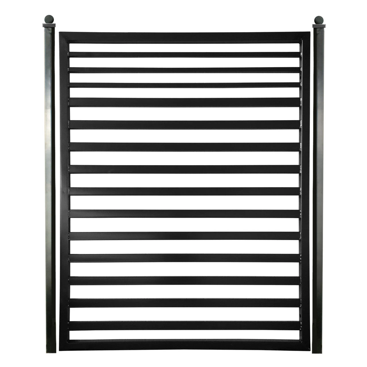 Aleko Steel Pedestrian Gate - Sofia Style - 5 Ft. PGSOF-AP 3 Aleko Steel Pedestrian Gate - Sofia Style - 5 Ft. PGSOF-AP