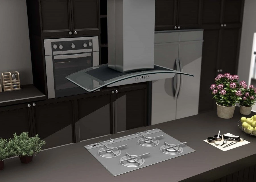 ZLINE Stainless Steel And Glass Island Range Hood (GL5i) 12 ZLINE Stainless Steel And Glass Island Range Hood (GL5i) - Image 10