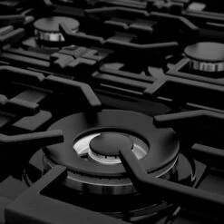 ZLINE 36" Porcelain Gas Stovetop In DuraSnow® Stainless Steel With 6 Gas Burners (RTS-36) -Home And Outdoor zline 36 porcelain rangetop in durasnow stainless steel with 6 gas burners rts 36 zline kitchen and bath 899974