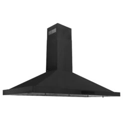 ZLINE Convertible Vent Wall Mount Range Hood In Black Stainless Steel (BSKBN) 20 ZLINE Convertible Vent Wall Mount Range Hood In Black Stainless Steel (BSKBN) -Home And Outdoor zline black stainless rangehood BSKBN 48 main hero