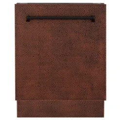 ZLINE 24" Top Control Tall Tub Dishwasher In Custom Panel Ready With Stainless Steel Tub And 3rd Rack (DWV-24) 31 ZLINE 24" Top Control Tall Tub Dishwasher In Custom Panel Ready With Stainless Steel Tub And 3rd Rack (DWV-24) -Home And Outdoor zline dishwasher hand hammered DWV HH 24 front hero