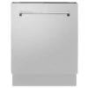 ZLINE 24" Top Control Tall Tub Dishwasher In Custom Panel Ready With Stainless Steel Tub And 3rd Rack (DWV-24) 1 ZLINE 24" Top Control Tall Tub Dishwasher In Custom Panel Ready With Stainless Steel Tub And 3rd Rack (DWV-24) -Home And Outdoor zline dishwasher stainless DWV 304 24 front hero