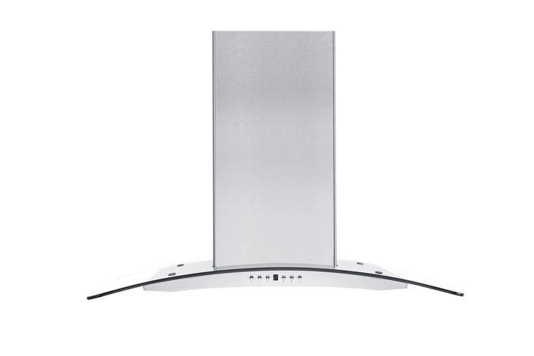 ZLINE Convertible Vent Island Mount Range Hood In Stainless Steel & Glass (GL14i) 6 ZLINE Convertible Vent Island Mount Range Hood In Stainless Steel & Glass (GL14i) - Image 4