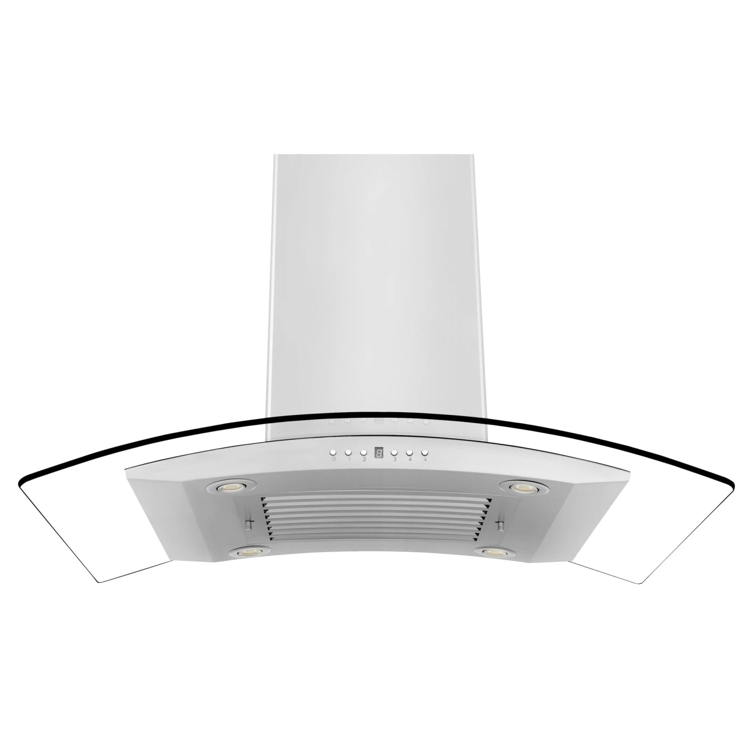 ZLINE Convertible Vent Island Mount Range Hood In Stainless Steel & Glass (GL14i) 5 ZLINE Convertible Vent Island Mount Range Hood In Stainless Steel & Glass (GL14i) - Image 3